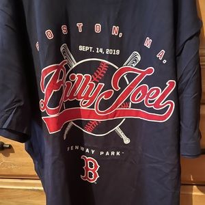 Vintage Billy Joel' Boston Redsox Fenway Park concert Tee shirt